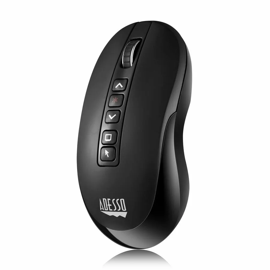 Adesso Adesso iMouseP40 Wireless Air Mouse with Laser Pointer 100 ft 2.40 GHz — product photo