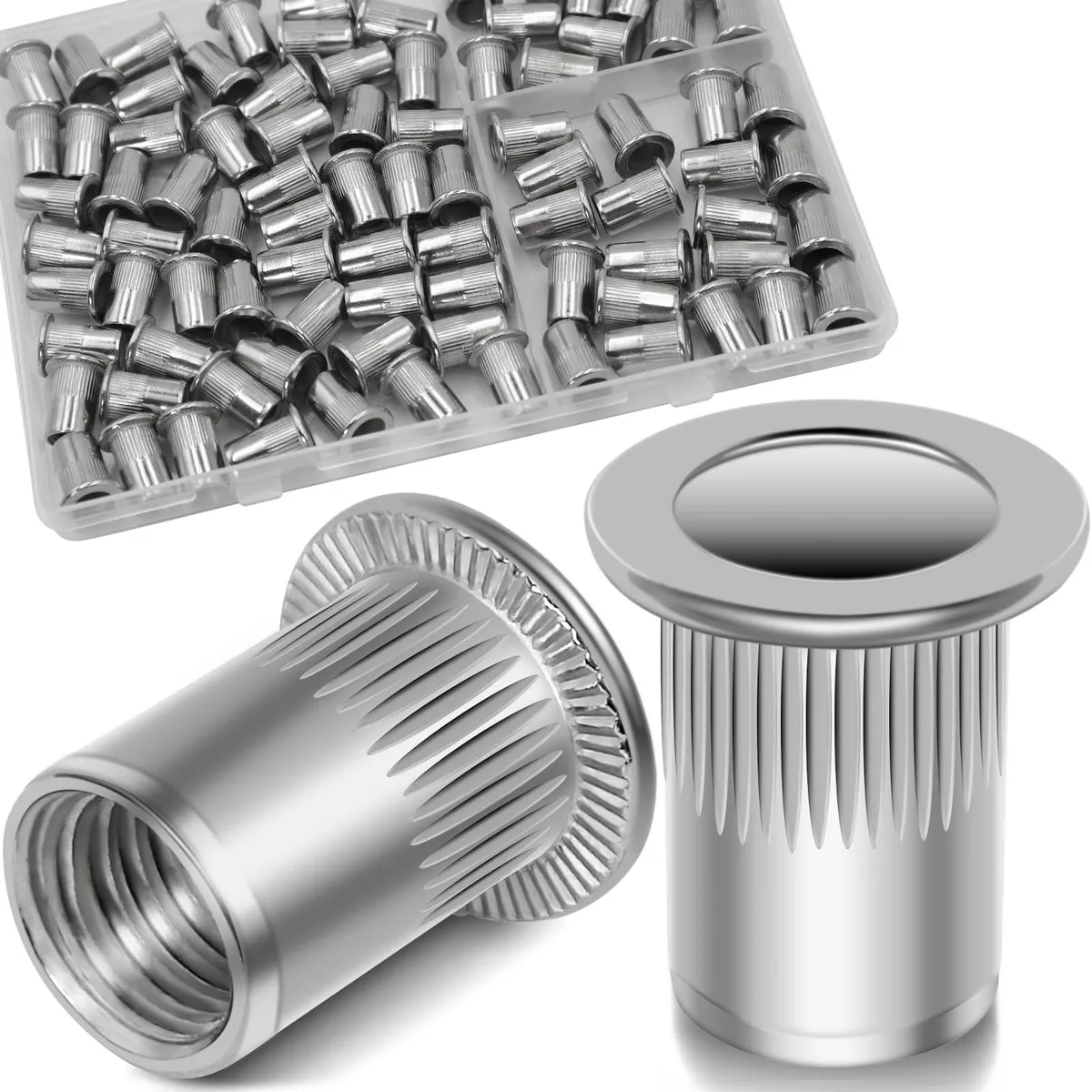  Vifmy RN-01 1/4-20 Rivet Nut Set 88pcs 304 Stainless Steel — product photo