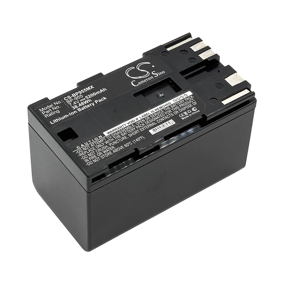Cameron & Co Cameron & Co DS-CS-BP955MX camera battery 5200mAh — product photo