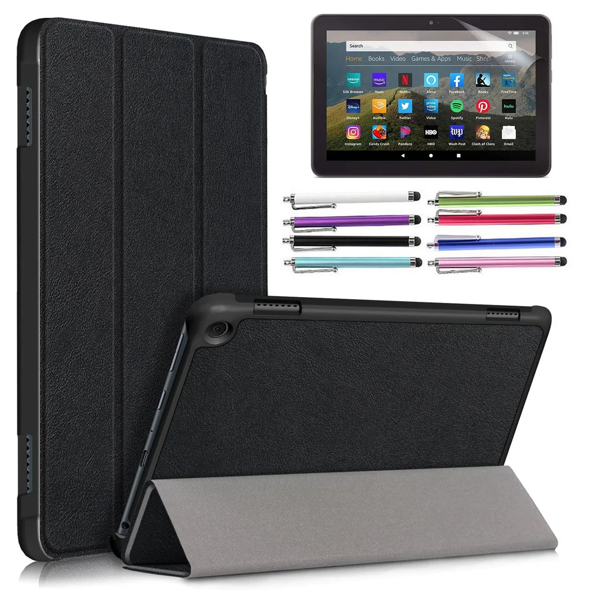 anicestore anicestore Fire HD 8 &amp; HD 8 Plus Case 10th/12th Gen Black — product photo