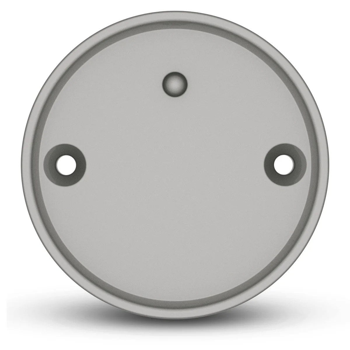 Linxura Linxura Wall Mount Magnetic Holder Smart Hub Sterling Moon 2.62"x2.62"x0.30" Silver — product photo