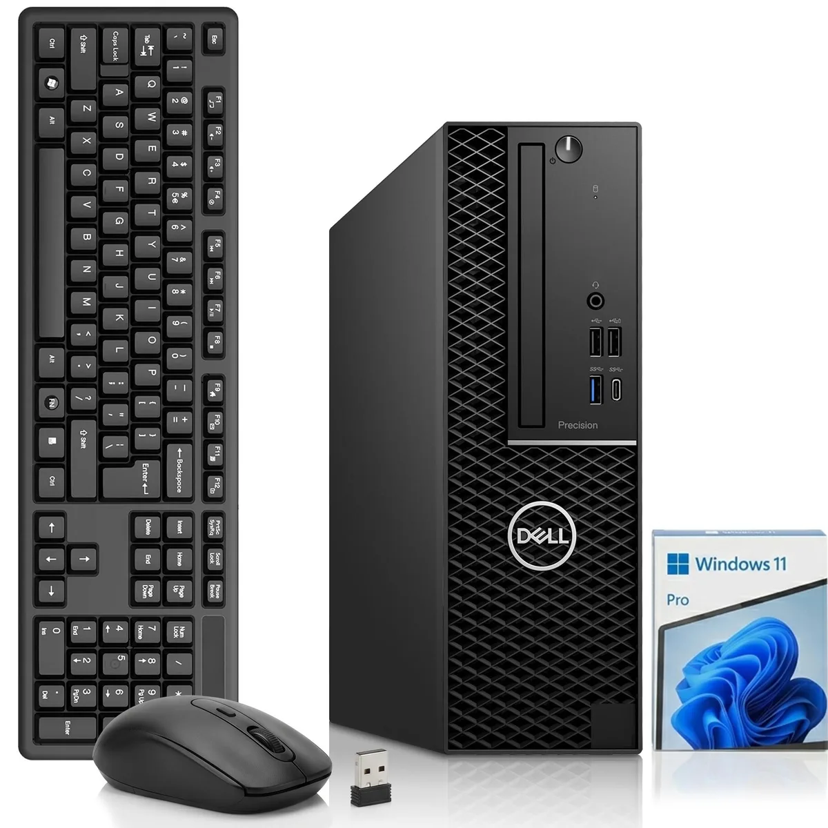 DELL DELL Precision 3430 SFF desktop PC i7-8700 16GB DDR4 256GB SSD Windows 11 Pro — product photo