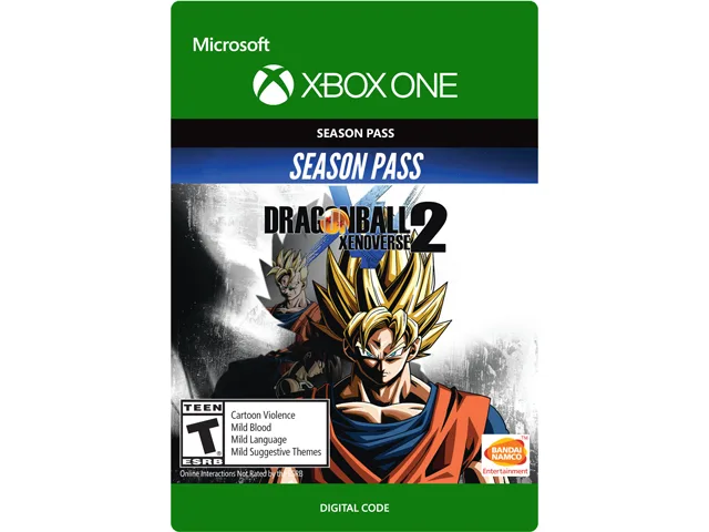 Bandai Namco Entertainment America Inc Bandai Namco Entertainment America Inc 7D4-00151 Dragon Ball Xenoverse 2 Season Pass downloadable game — product photo