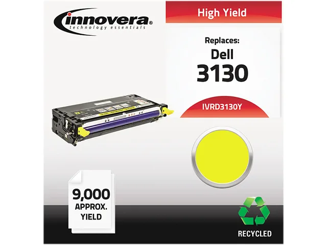 Innovera Innovera IVRD3130Y toner cartridge Yellow 9000 pages Dell 330-1204 (3130) — product photo