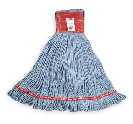 Rubbermaid Rubbermaid FGA25306BL00 5 in String Wet Mop 28 oz Blue — product photo