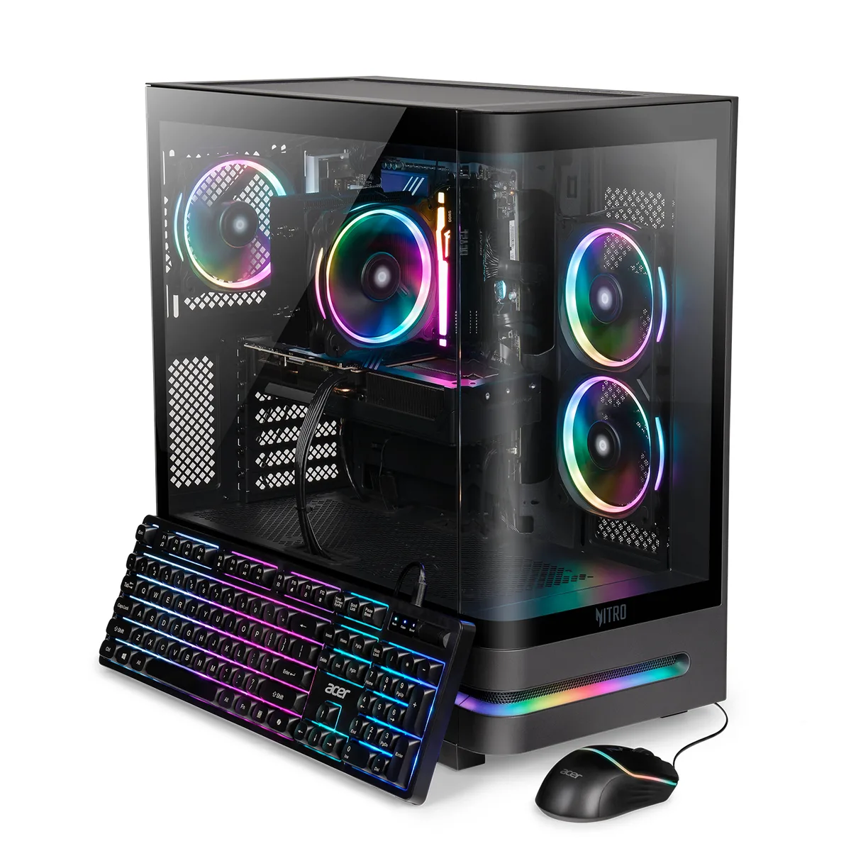 Acer America Acer America UD.P02AA.090 Nitro gaming PC Ryzen 7 9800X3D RTX 5090 32GB DDR5 2TB — product photo