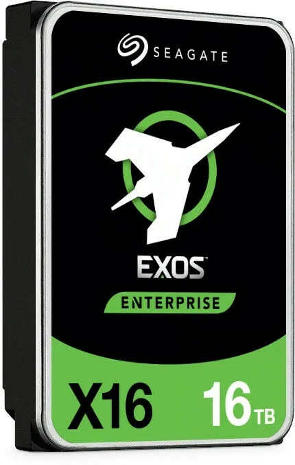 Seagate Seagate Exos X16 16TB SAS 12Gb/s 3.5" internal hard drive ST16000NM002G — product photo