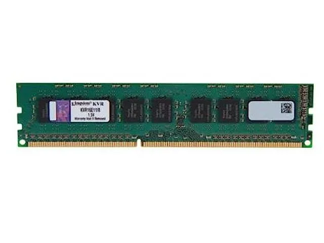 Kingston Technology Corp. Kingston Technology ValueRAM 8GB DDR3 1600MHz ECC CL11 240-Pin DIMM KVR16E11/8 — product photo