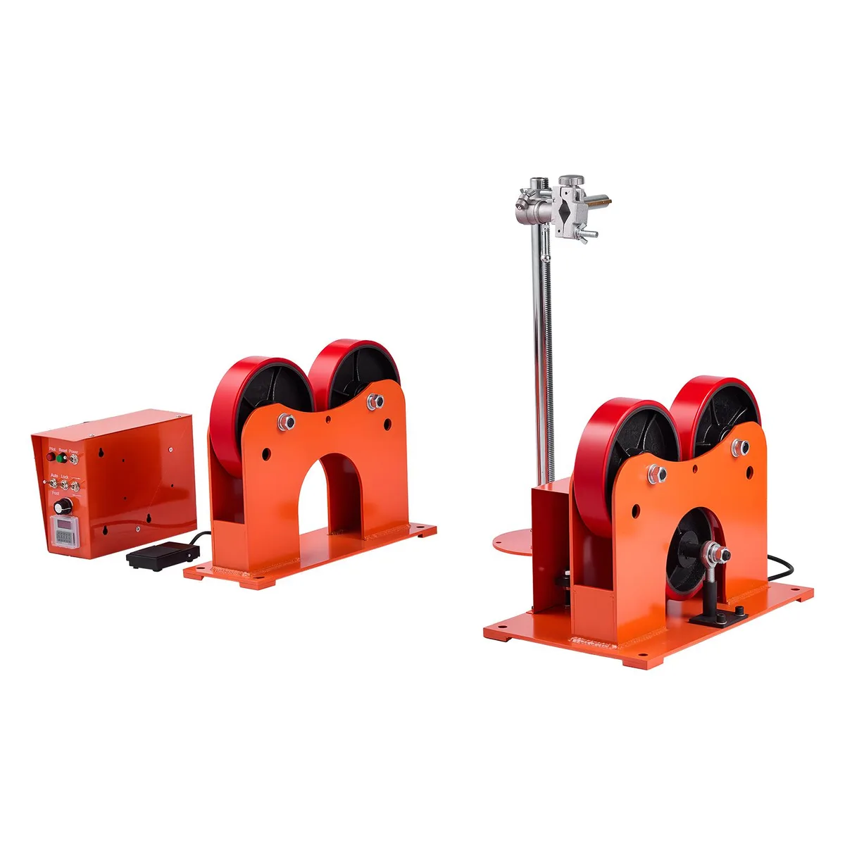 VEVOR VEVOR NumberHDNC-100 Welding Turning Rolls Linkage Roller 2205 lbs 2-24 inch — product photo