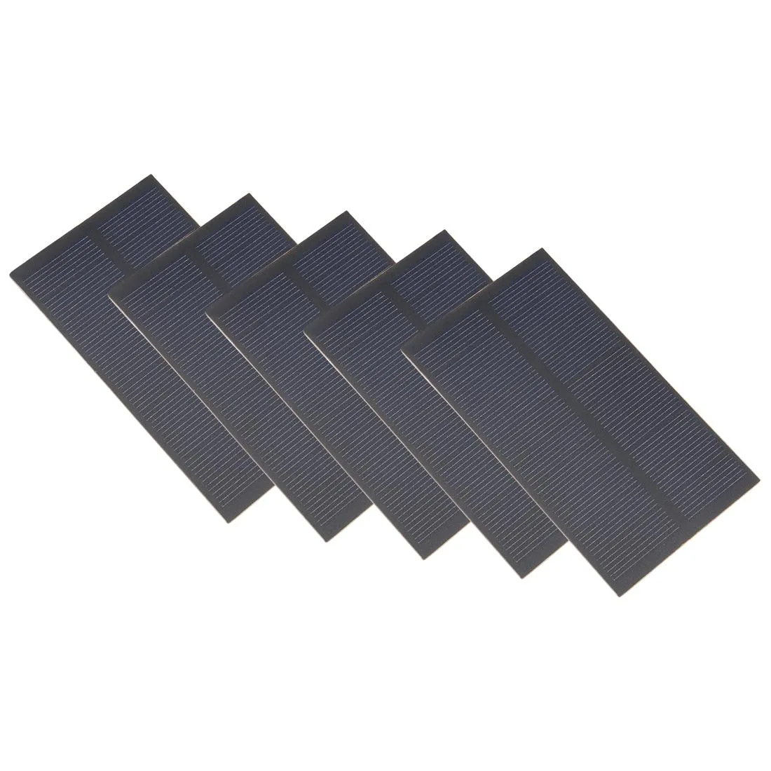 Unique-Bargains Unique-Bargains 5Pcs 1W 5V Micro Solar Panel Module DIY Polysilicon — product photo