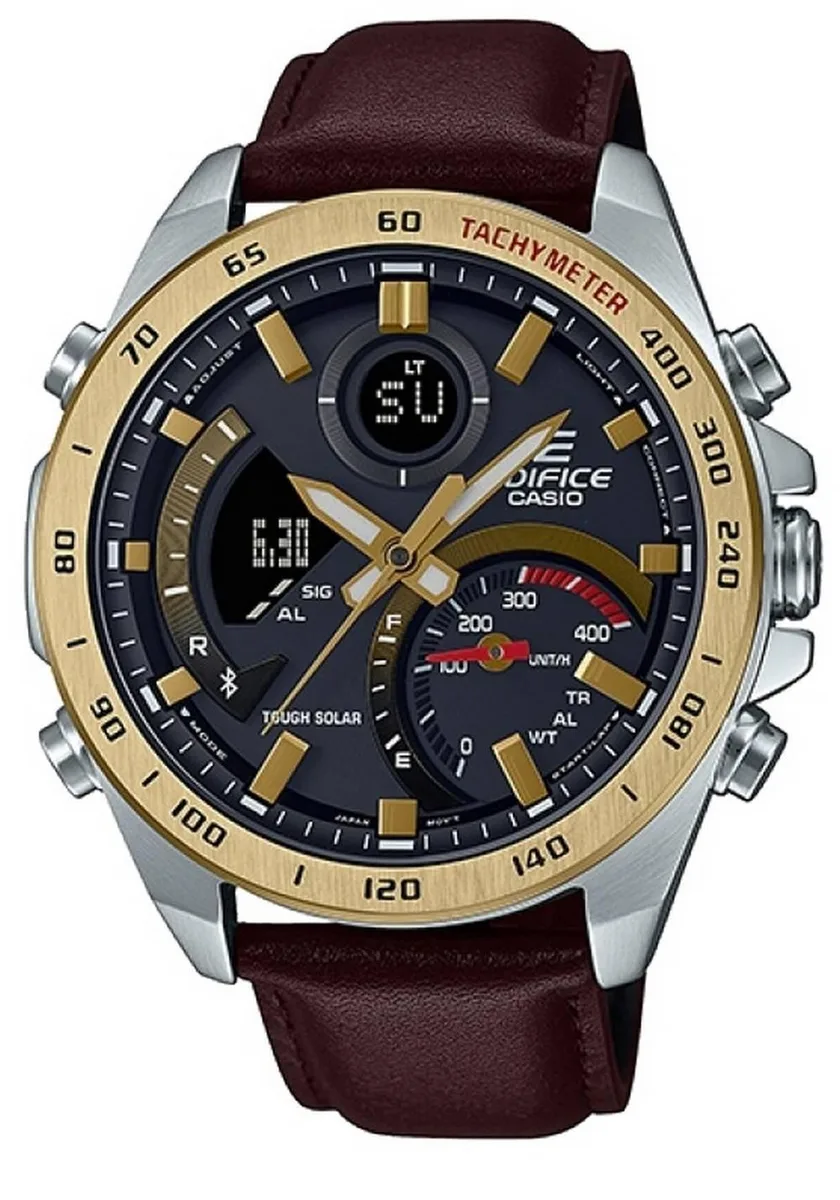 CASIO CASIO Edifice ECB-900GL-1A Ana-Digi Solar 100m watch — product photo