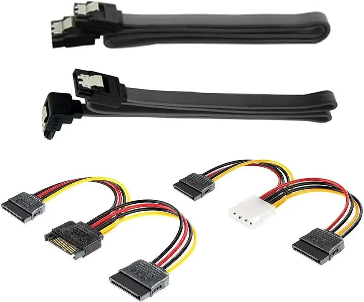 Vszerda Vszerda 2-Bay 2.5" to 3.5" Drive Mounting Bracket (Black Cable Set) — product photo