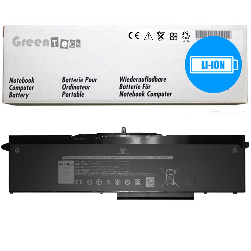 NShi NShi 1FXDH 97WHR laptop battery for Latitude 5501 5511 Precision 3541 3551 — product photo