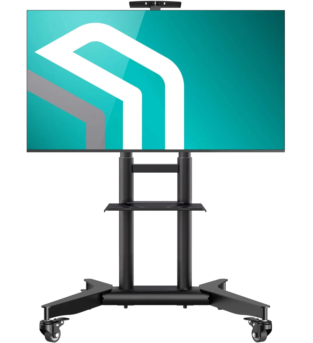 ONKRON ONKRON TS1571-B Mobile TV Stand 32-75" 132 lbs VESA 200x200-600x400 Black — product photo