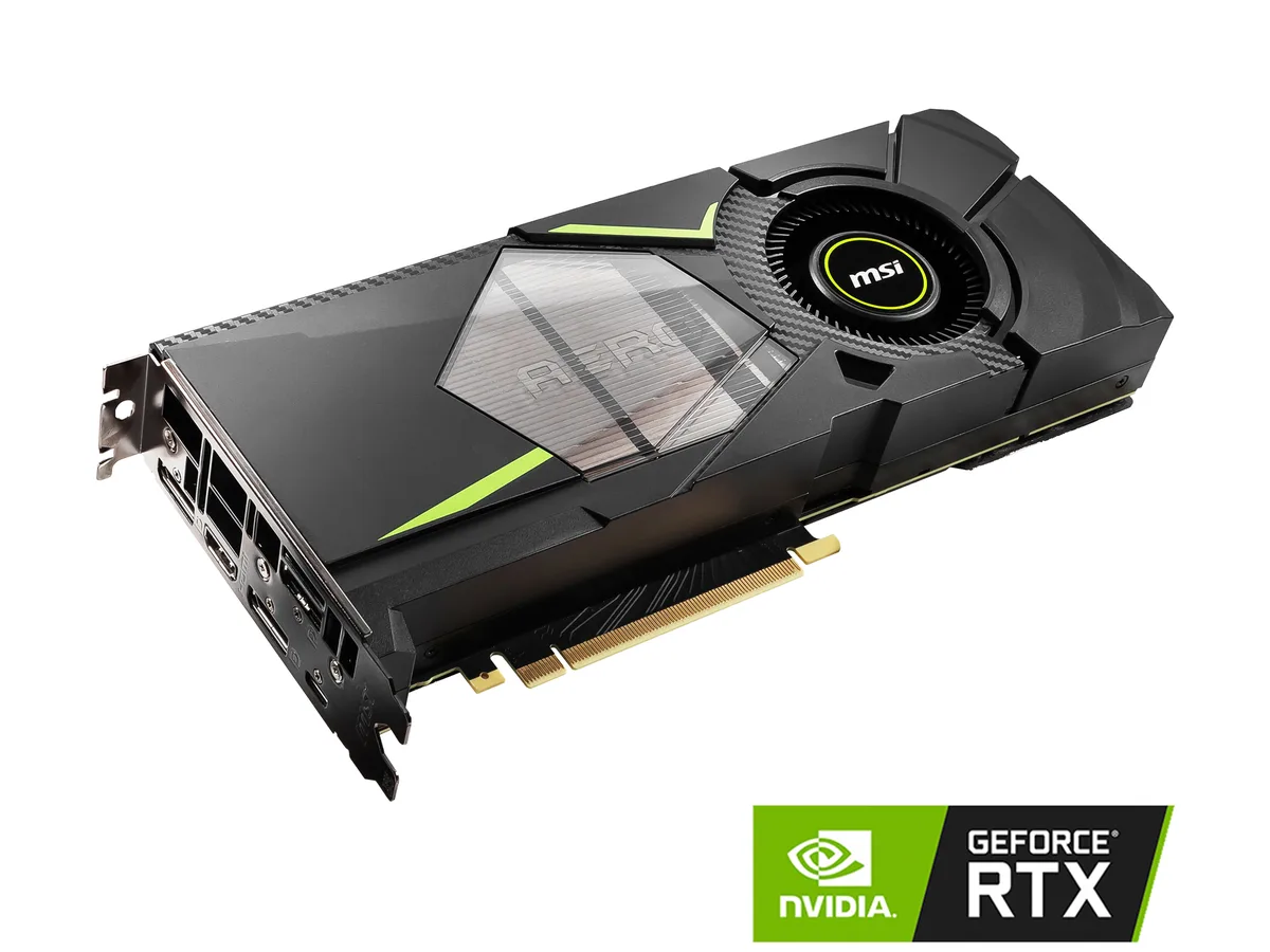 MSI MSI RTX 2070 AERO 8G graphics card — product photo