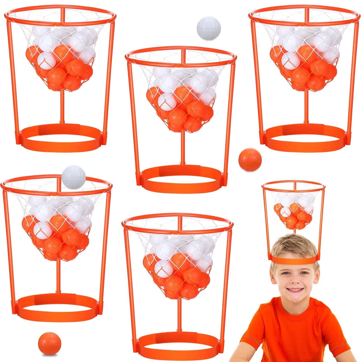  HyDren Head Hoop Basketball Party Game Set 66 Pcs — product photo