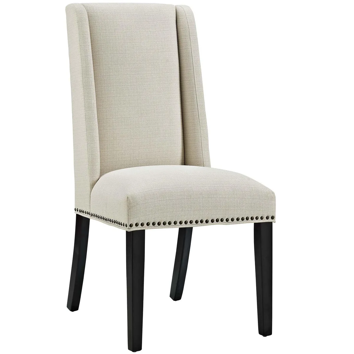 Modway Furniture Modway Furniture Baron Fabric Dining Chair Beige — product photo
