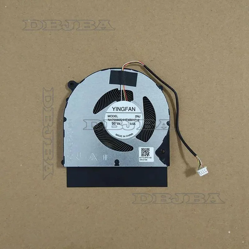 DBTLAP DBTLAP laptop cooling fan NA700805HHT4B01F12 6-31-NJ5PS-100 5V 0.5A — product photo