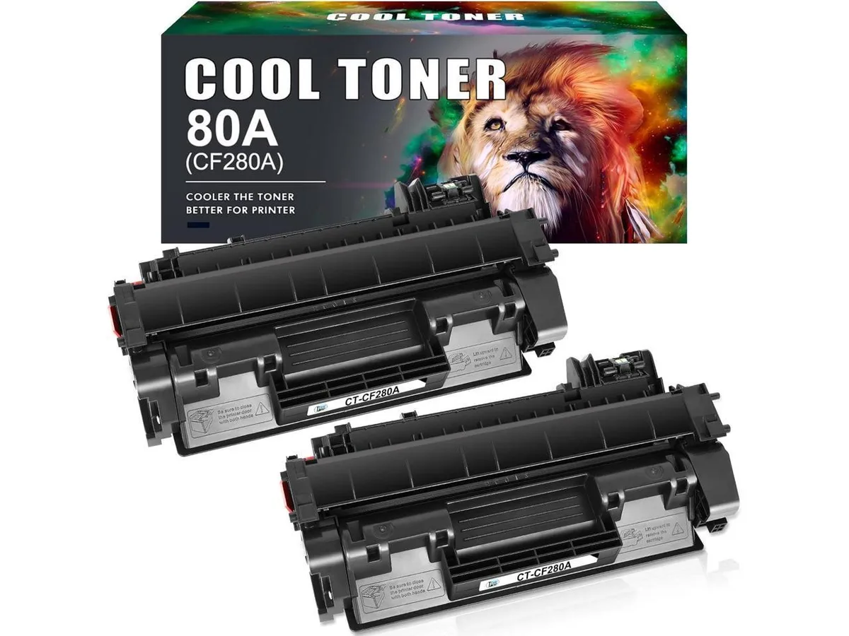 V4ink V4ink 80A CF280A Compatible Toner Cartridge 2-Pack Black — product photo