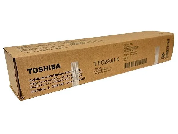Toshiba Toshiba T-FC220U-K Black Toner Cartridge (genuine) — product photo
