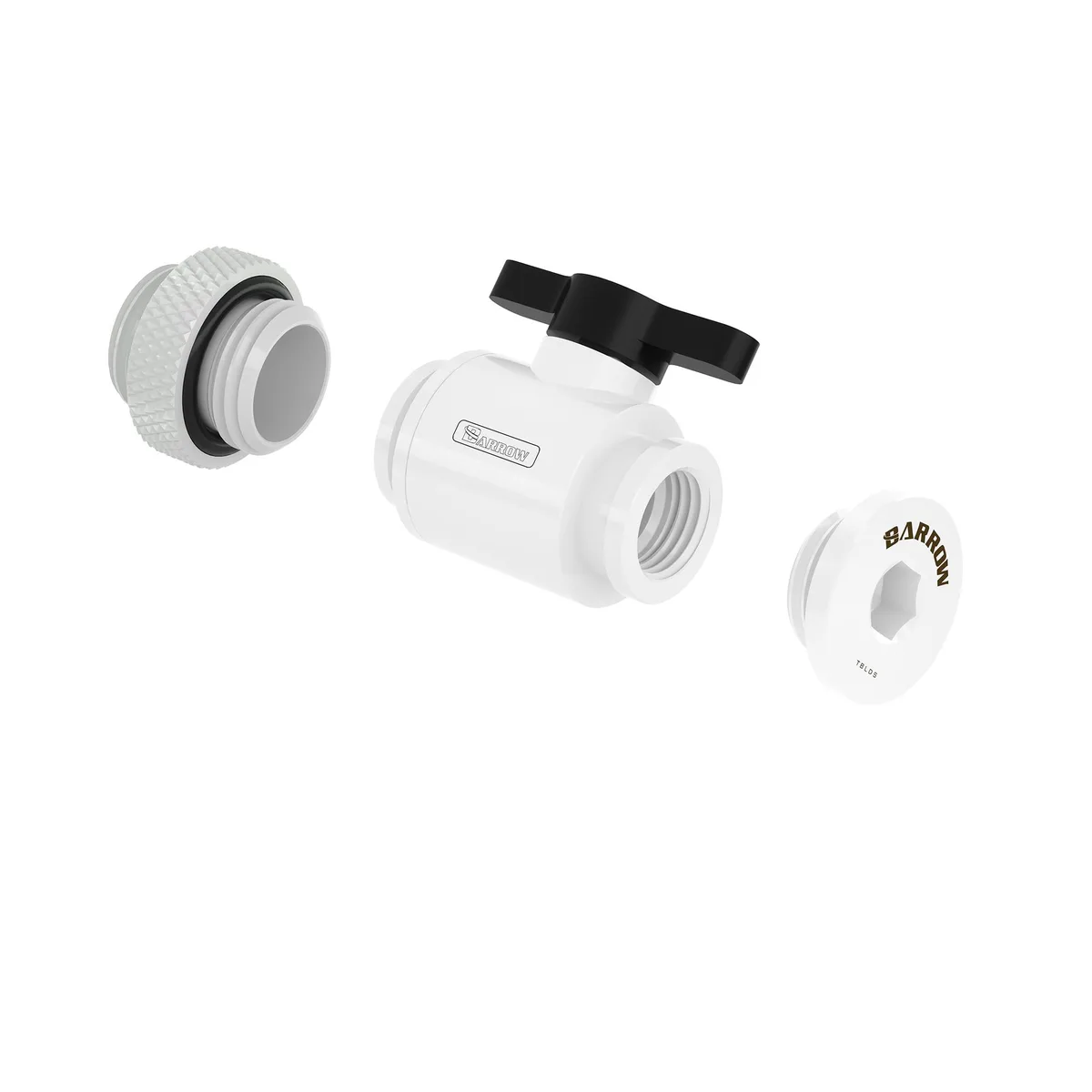 FormulaMod FormulaMod Drain Valve Kit White G1/4 Combo — product photo