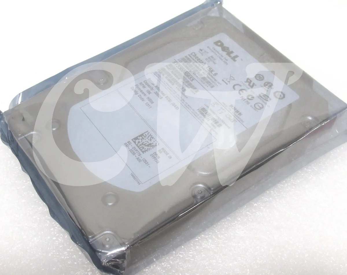 DELL DELL CHEETAH 15K.6 YP778 300GB 15000RPM 3.5" SAS internal hard drive — product photo