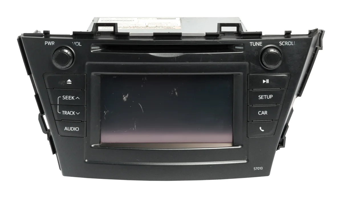 1 Factory Radio 1 Factory Radio 86140-47010 AM FM CD Receiver for 2012-2014 Toyota Prius — product photo