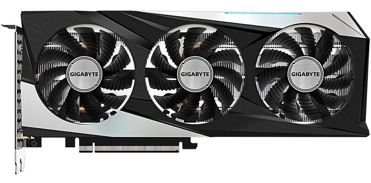 GIGABYTE GIGABYTE GV-N3060GAM OC-12GD GeForce RTX 3060 12GB graphics card — product photo