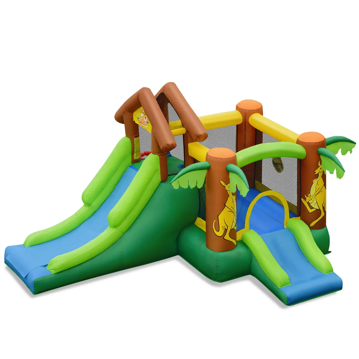 Costway Costway Inflatable Jungle Bounce House Dual Slide 12.5 ft — product photo