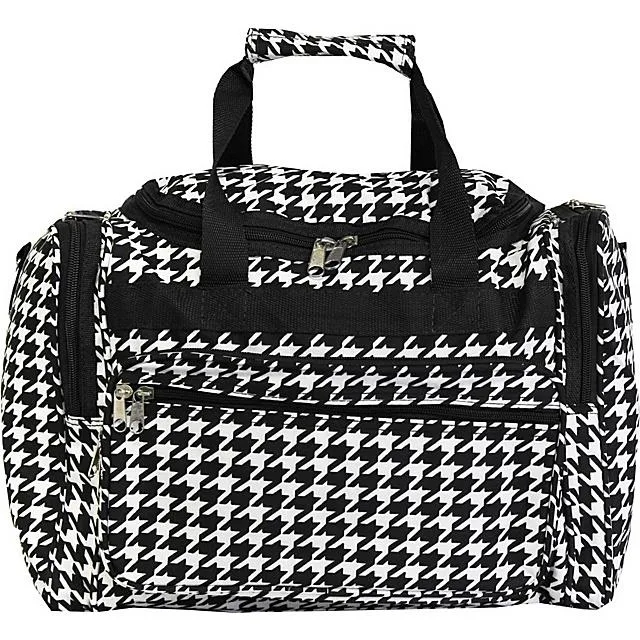 World Traveler World Traveler 81T16 16in Houndstooth Checked Luggage — product photo