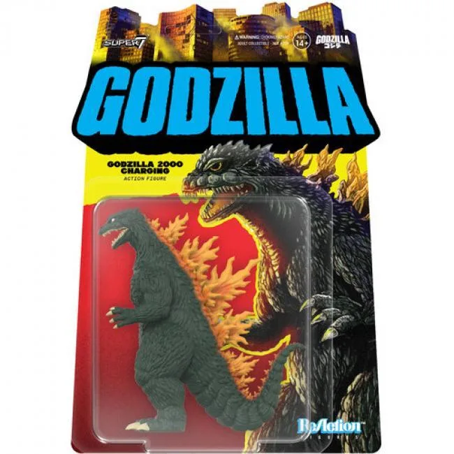 Super7 Super7 RE-TOHO-12553 Godzilla 2000 Charging 3.75 inch action figure — product photo