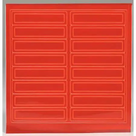 Accuform Signs Accuform Signs LHR104RD Hard Hat Label PK16 — product photo