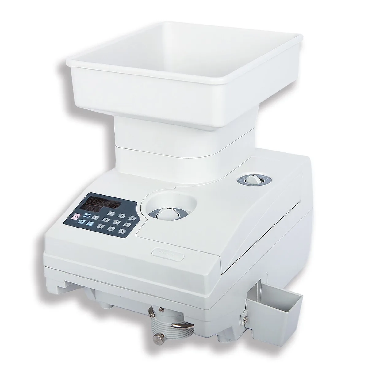 RIBAO TECHNOLOGY RIBAO TECHNOLOGY HCS-3500AH Coin Counter, White — product photo