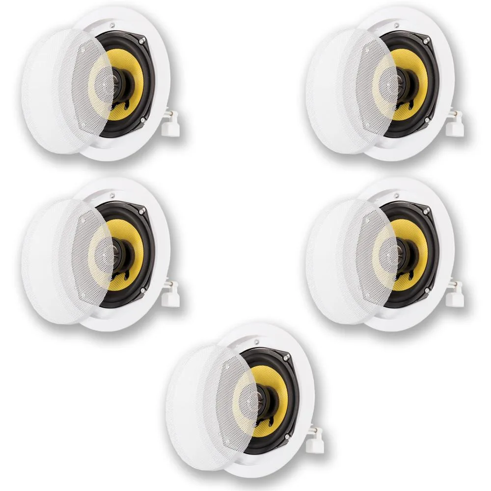 Goldwood Sound, Inc. Goldwood Sound, Inc. Acoustic Audio HD-5 5.25" In-Ceiling 5-Speaker Set — product photo