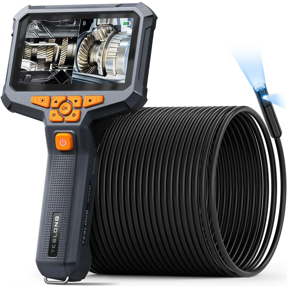 KEHIPI KEHIPI NTS430 50FT Dual Lens Borescope 4.3" 3000mAh — product photo