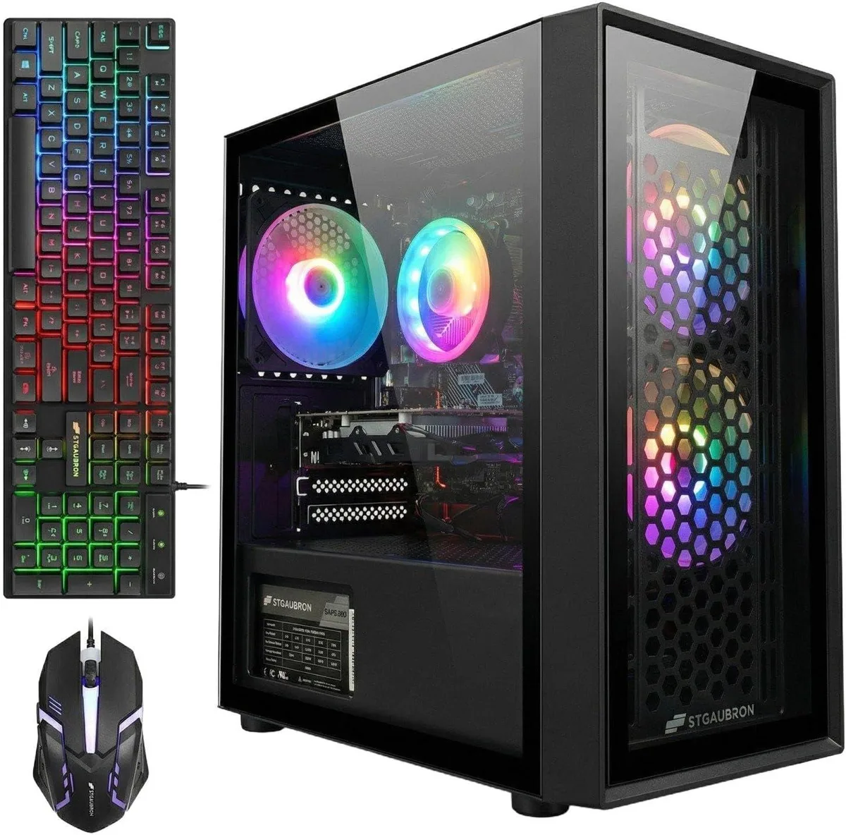 STGAubron STGAubron ABR0122 Gaming PC Core i5-4570 RX 560 16GB 512GB — product photo