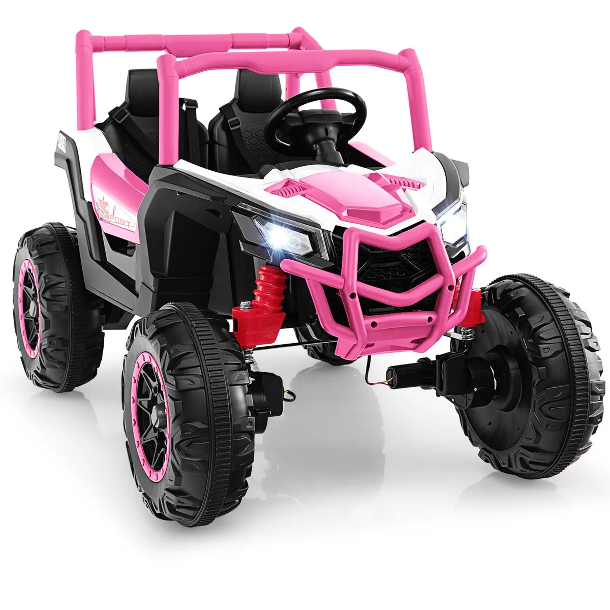 SlickBlue SlickBlue 2-Seater Kids Ride-On UTV 24V 2.4G Remote Pink — product photo