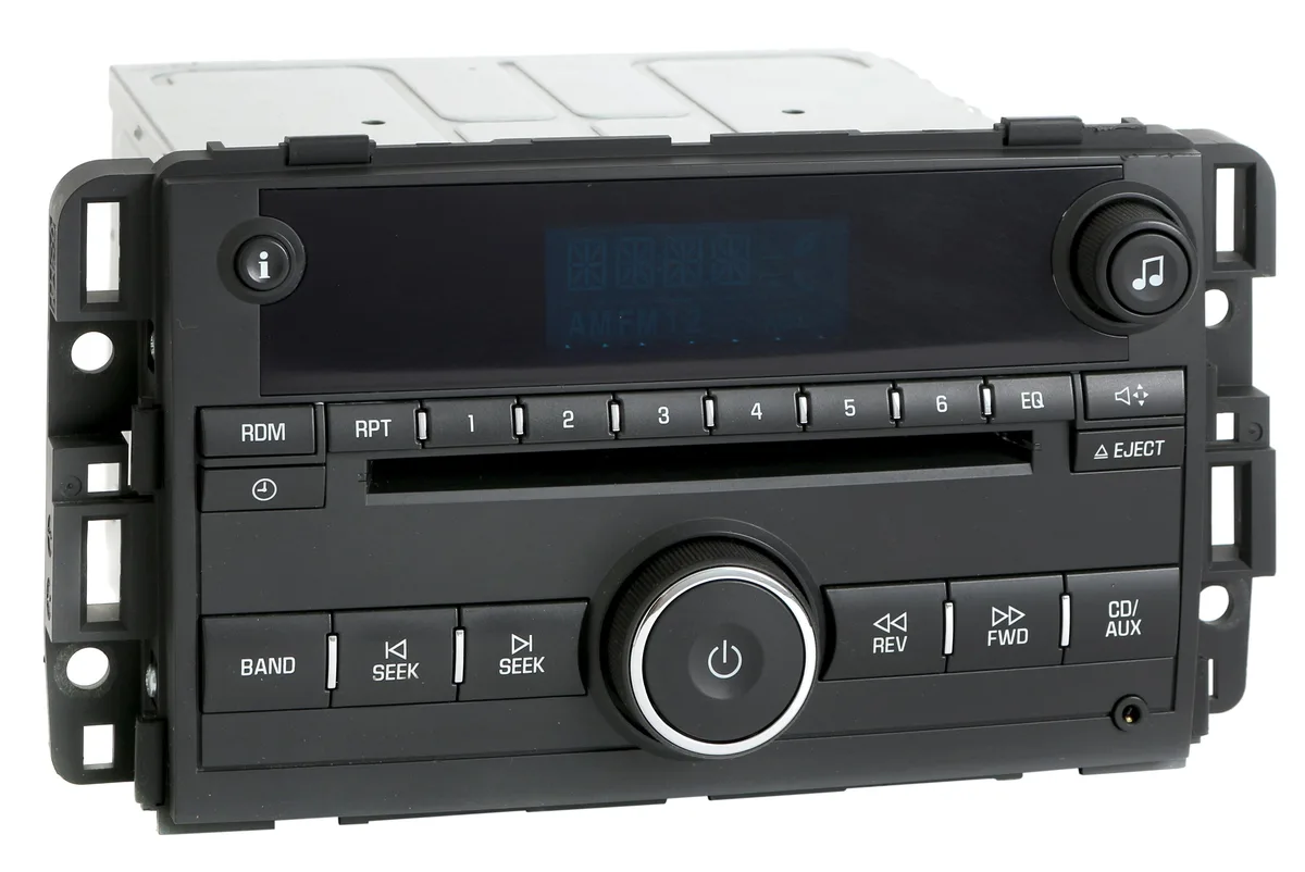 1 Factory Radio 1 Factory Radio 25965059 AM FM CD Receiver Bluetooth 2009 Chevrolet Impala — product photo