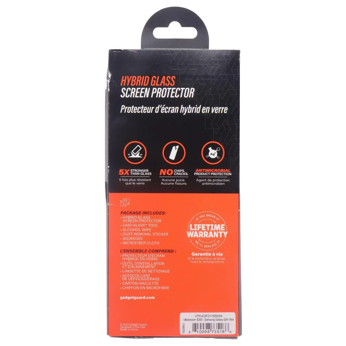 Invisible Gadget Guard Invisible Gadget Guard Ultrashock Screen Protector for Samsung Galaxy S24 Ultra — product photo