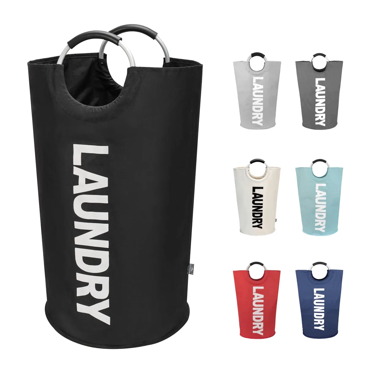DOKEHOM 90L Collapsible Laundry Tub Black — product photo