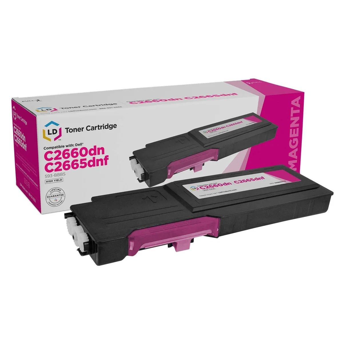 LD Products LD Products Compatible 593-BBBS High Yield Magenta Toner Cartridge — product photo