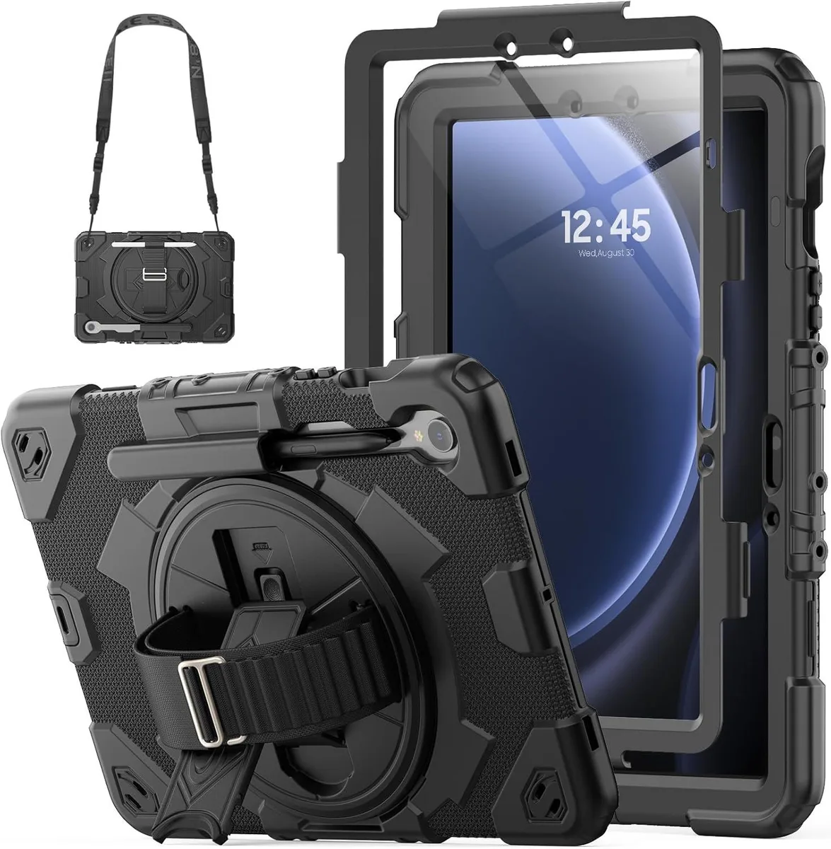 Boxwave Boxwave Tablet Case Galaxy Tab S10 FE 2025 S9 FE 10.9 S9 11 5G Black — product photo