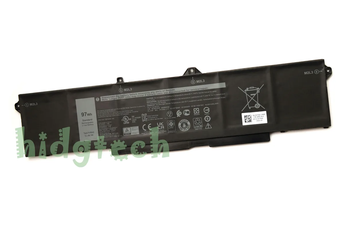 Beisite Beisite 9JRV0 97Wh laptop battery for Latitude 15 5521 Precision 15 3561 Alienware m17 R5 31CP7/54/64-2 — product photo