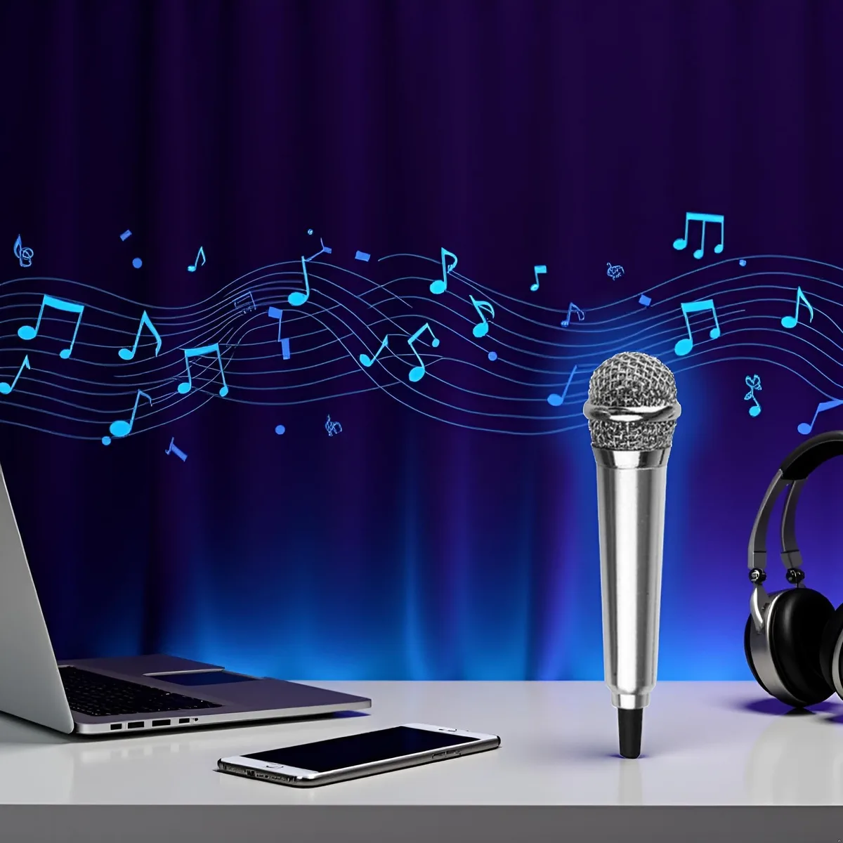  Fansoftiks WFC3240 Silver 3.5mm Condenser Microphone — product photo