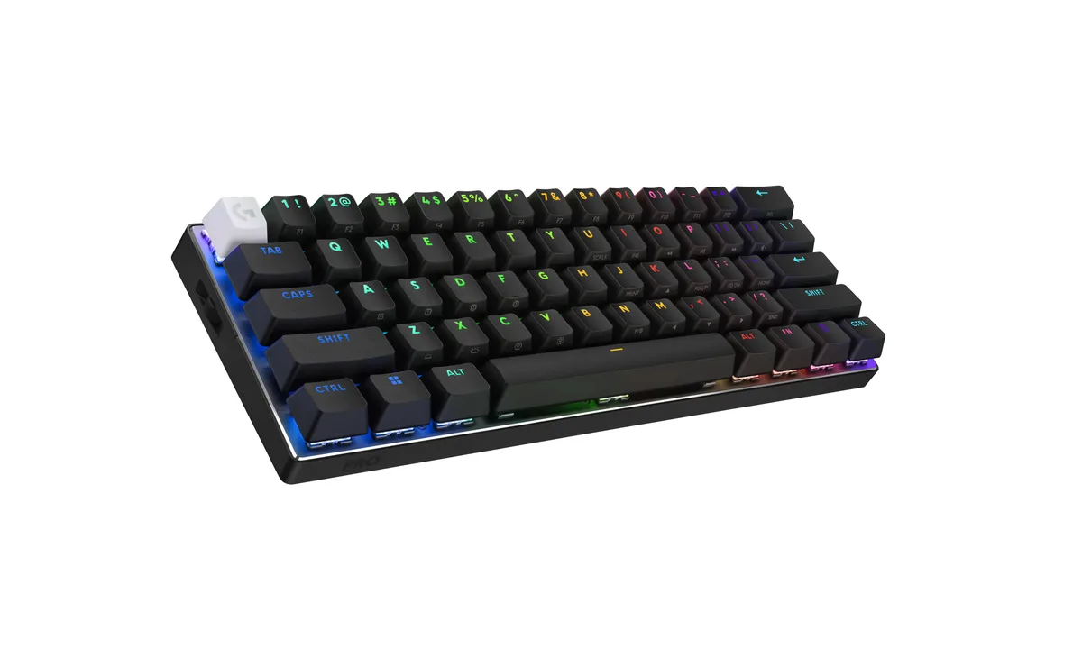 Logitech Logitech 920-011902 PRO X 60 gaming keyboard 60% GX Optical Tactile Black — product photo