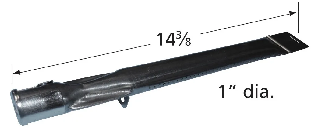 Appliance Factory Parts Appliance Factory Parts 19951 burner str pipe ss 14.375 x 1 inch — product photo