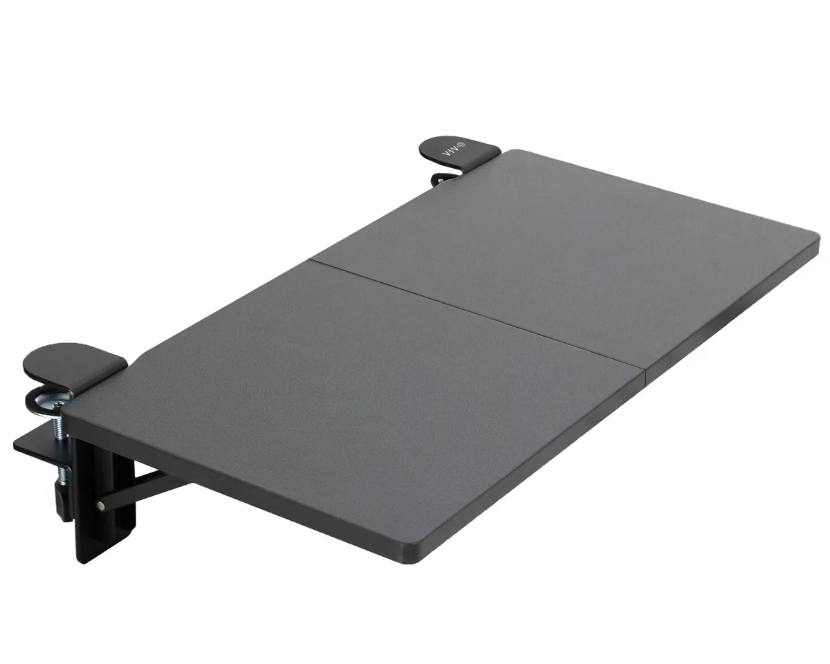 VIVO VIVO Black Clamp-on 24" x 12" Desk Extension — product photo