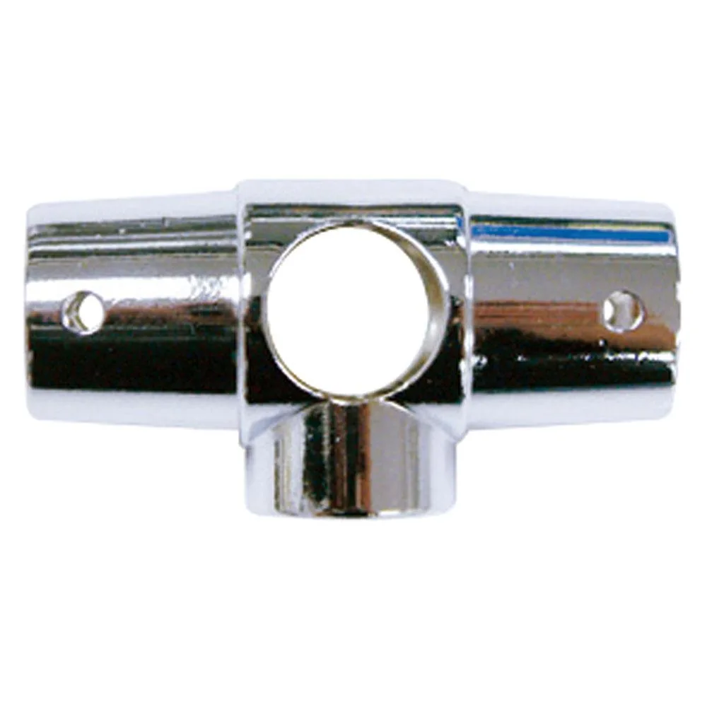 Kingston Brass shower ring connector with five holes in silver finish