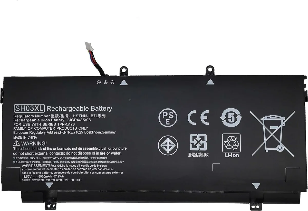 NShi NShi HSTNN-LB7L laptop battery 11.55V 57.9Wh — product photo