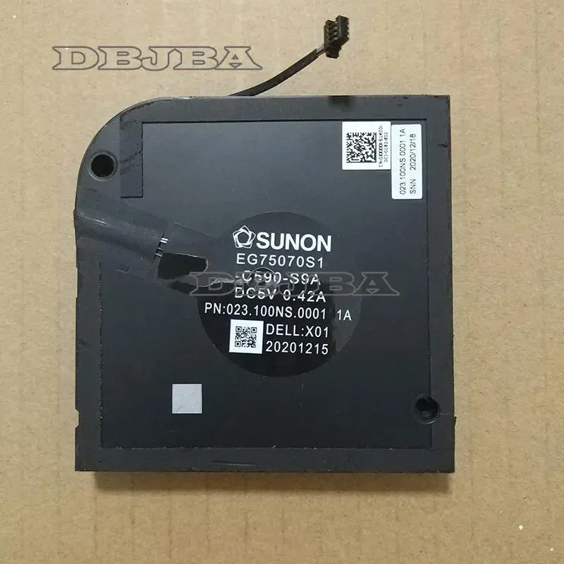 DBTLAP DBTLAP CPU cooling fan EG75070S1-C590-S9A 023.100NS.0001 5V 0.42A — product photo